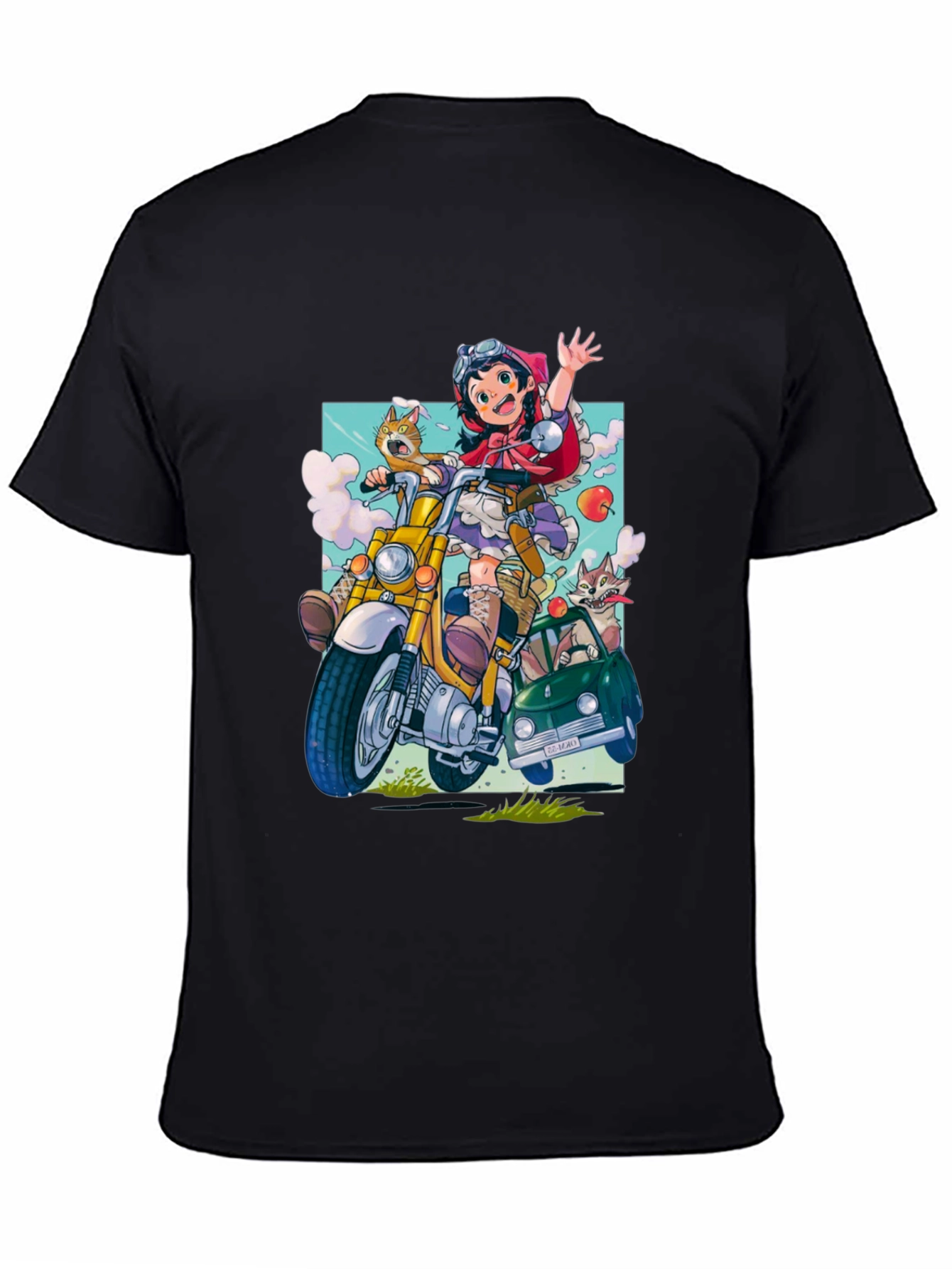 Anime Style Graphic T-Shirt