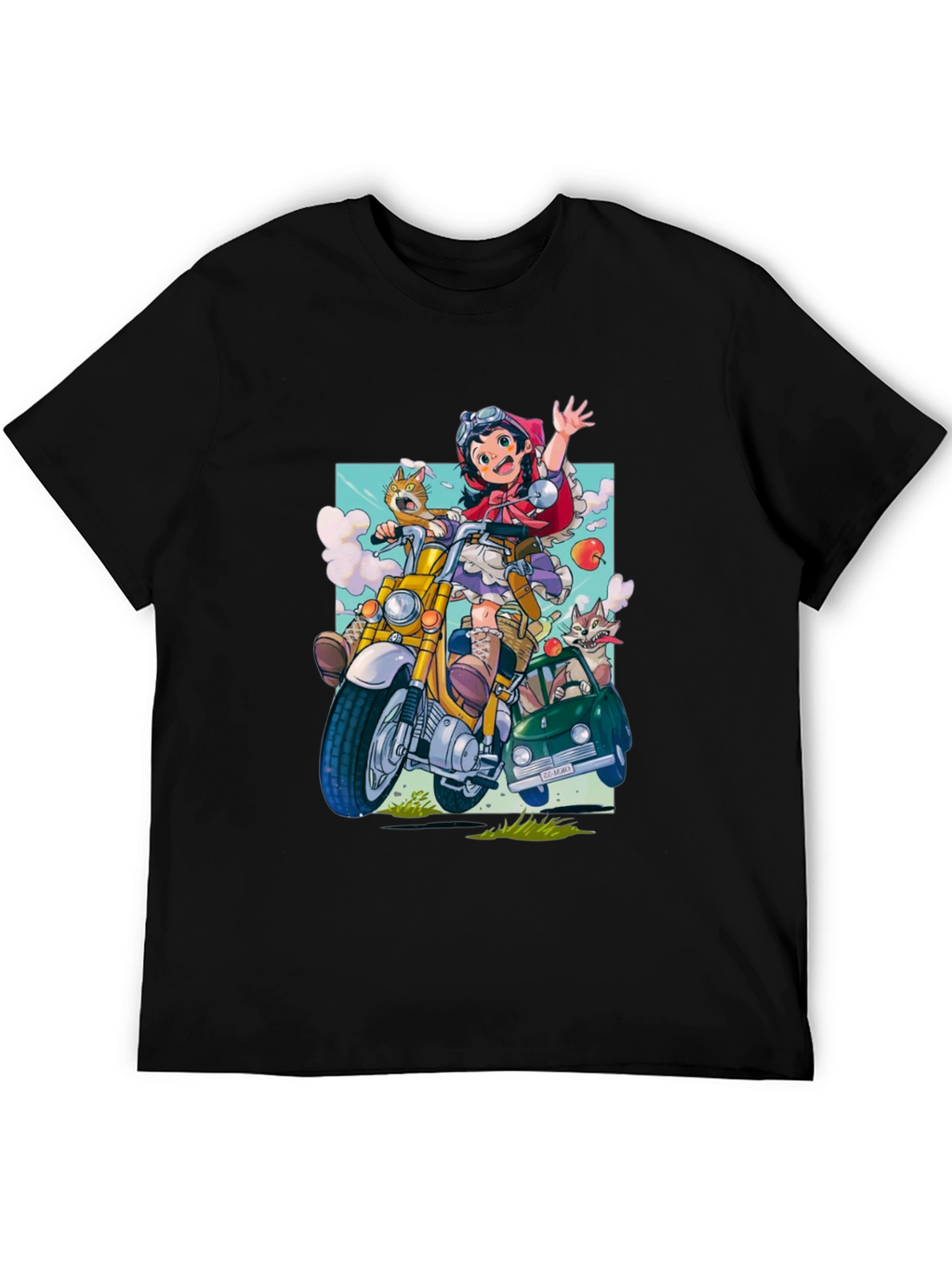 Anime Style Graphic T-Shirt