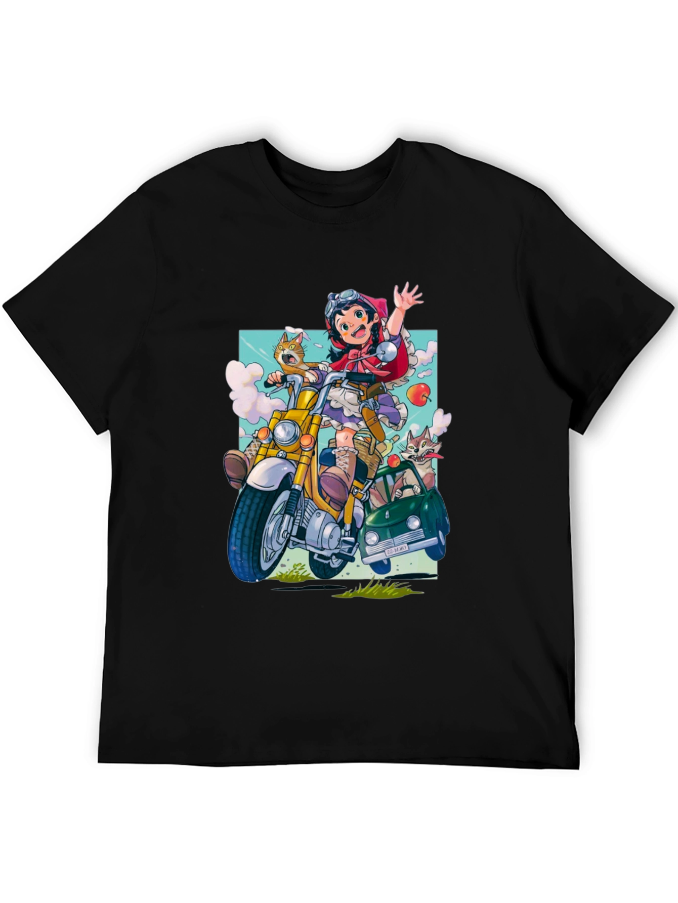 Anime Style Graphic T-Shirt