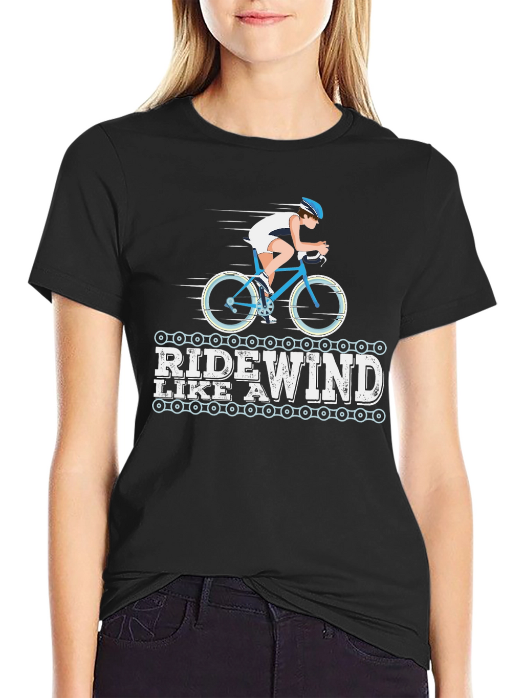 RideWind Cycling T-Shirt - Perfect for Bike Lovers