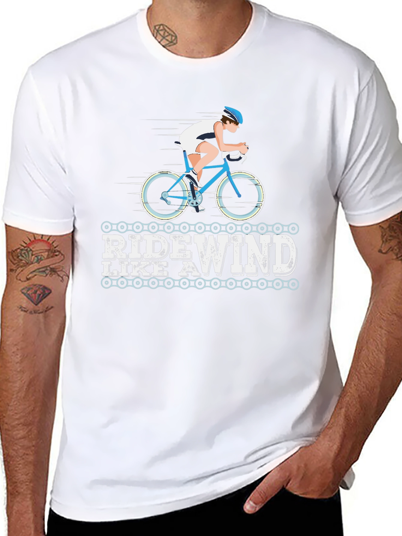 RideWind Cycling T-Shirt - Perfect for Bike Lovers