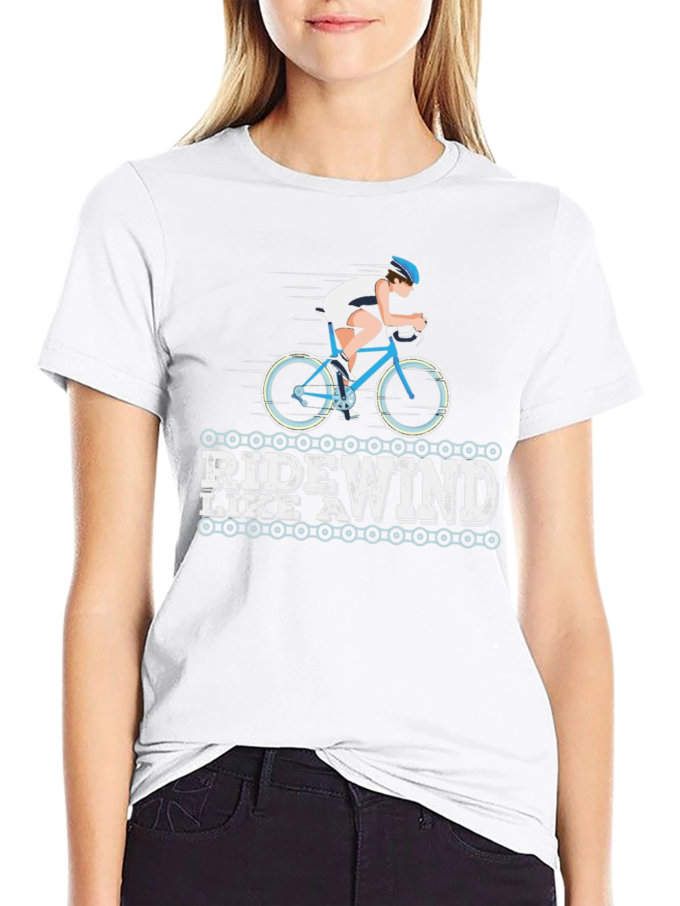 RideWind Cycling T-Shirt - Perfect for Bike Lovers