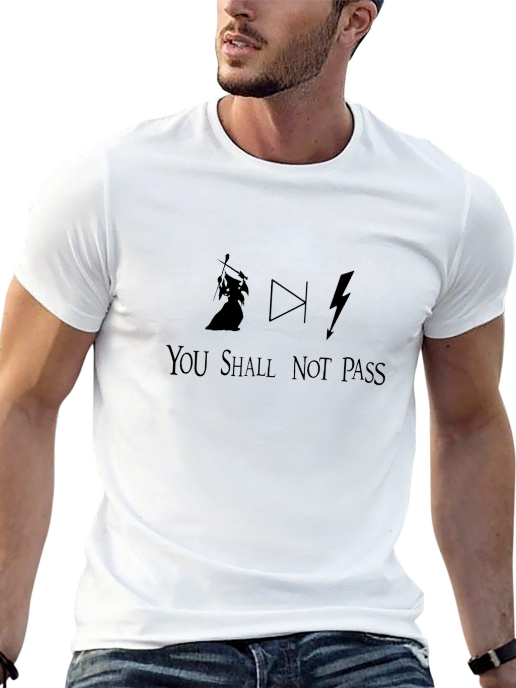 You Shall Not Pass T-Shirt - Geeky Graphic Tee