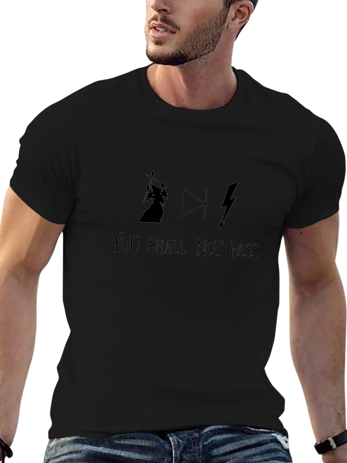 You Shall Not Pass T-Shirt - Geeky Graphic Tee