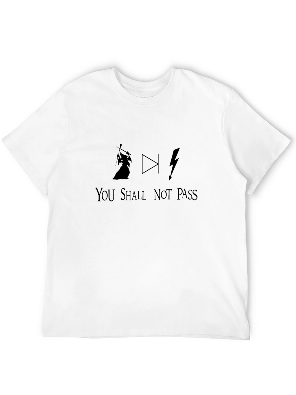 You Shall Not Pass T-Shirt - Geeky Graphic Tee