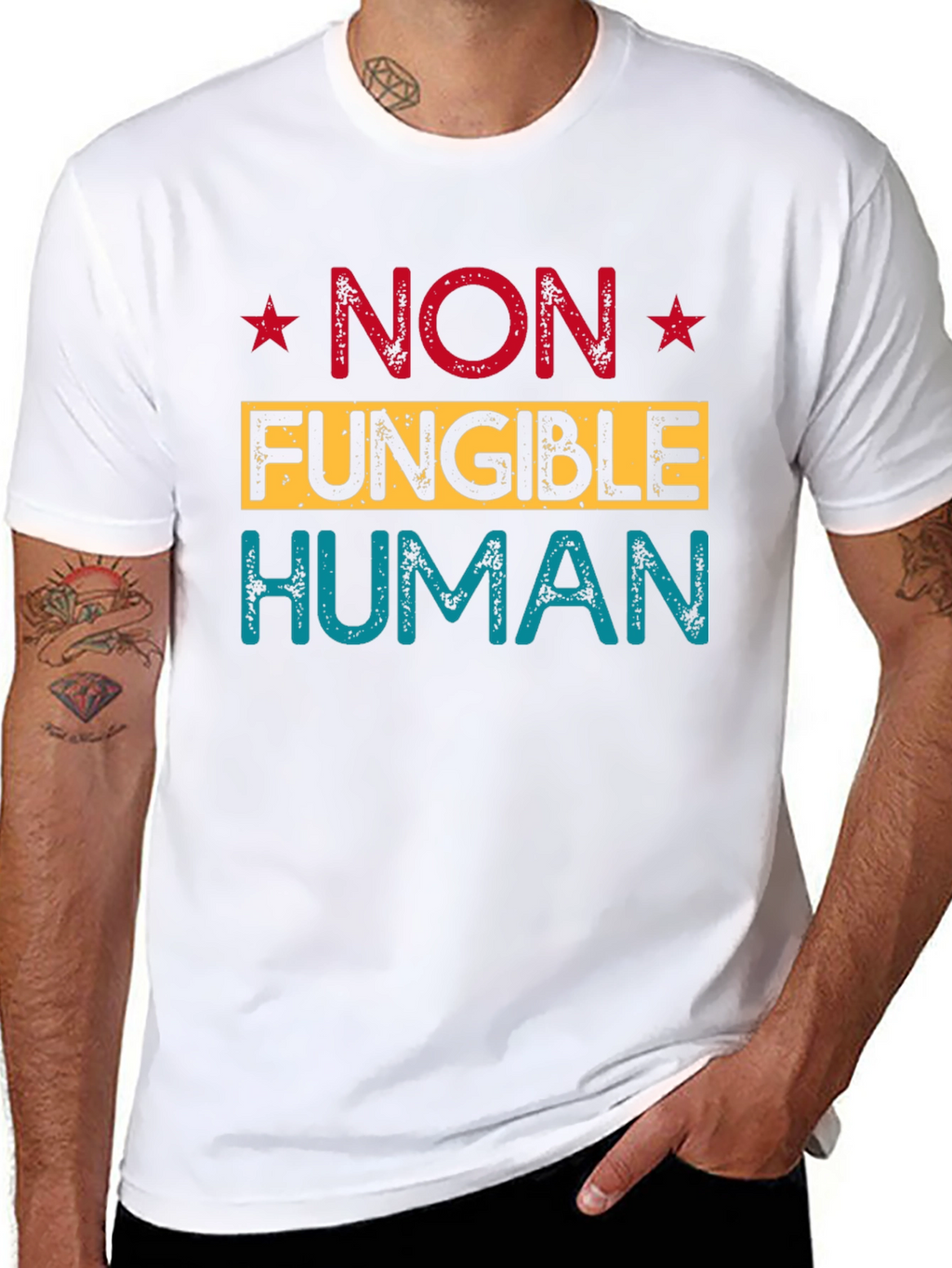 Non-Fungible Human Graphic Tee