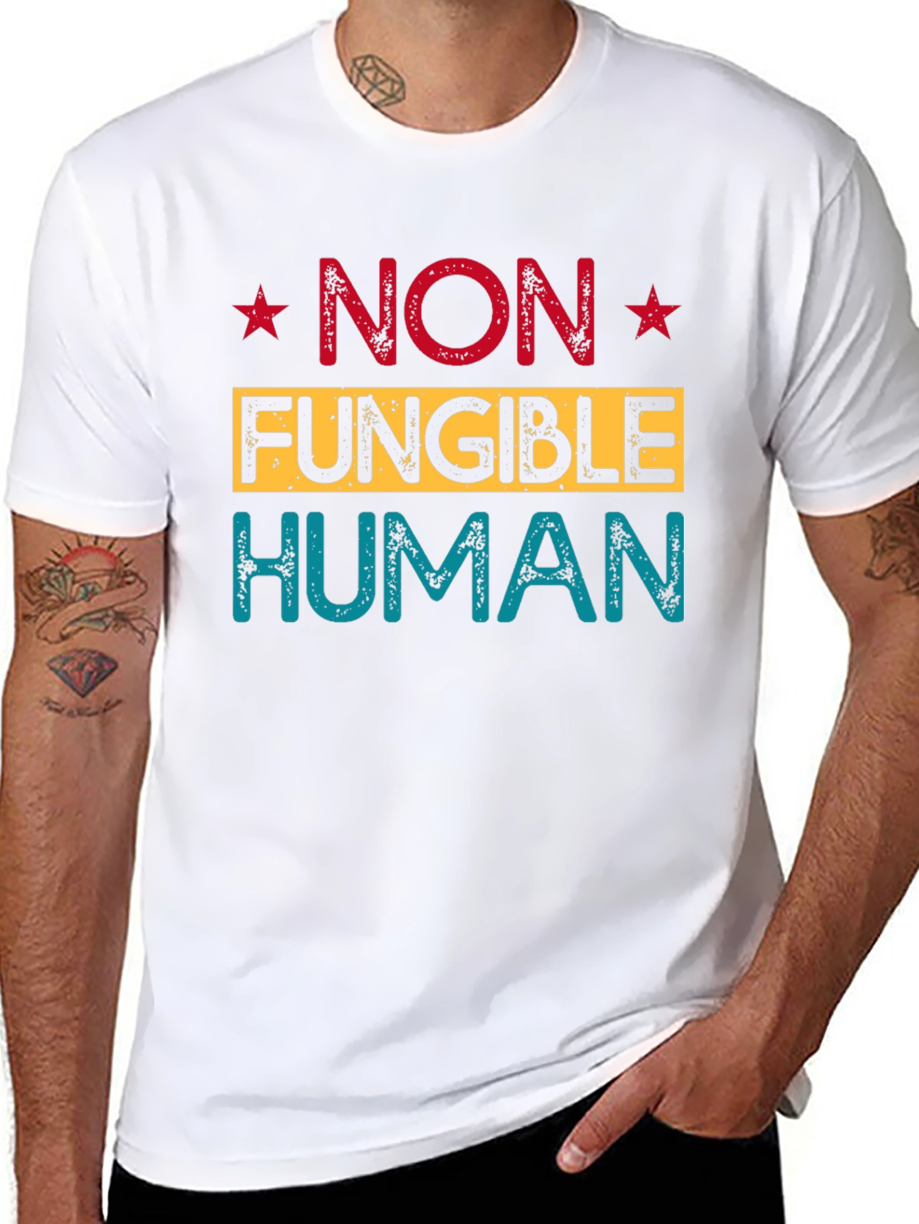 Non-Fungible Human Graphic Tee