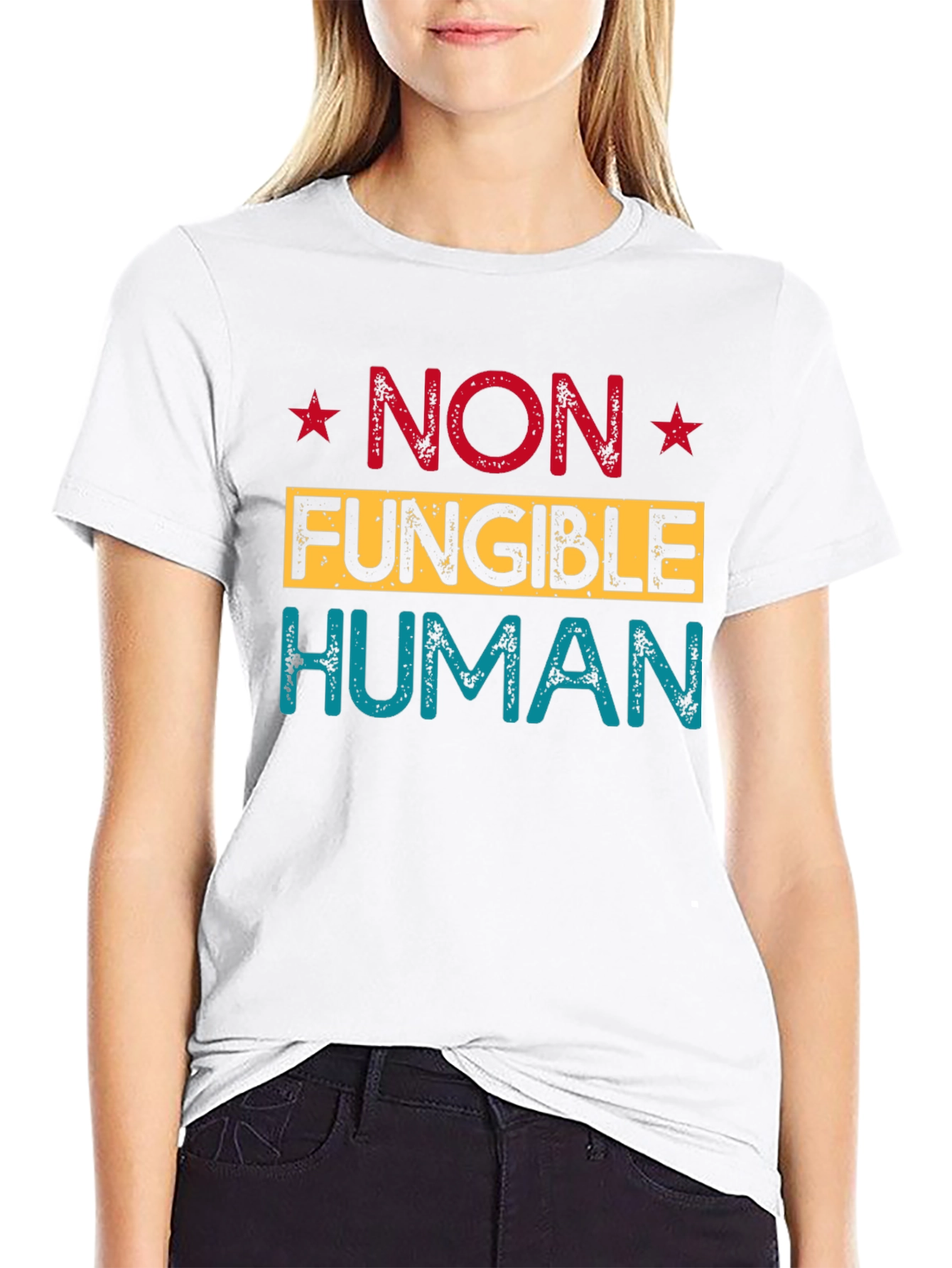 Non-Fungible Human Graphic Tee