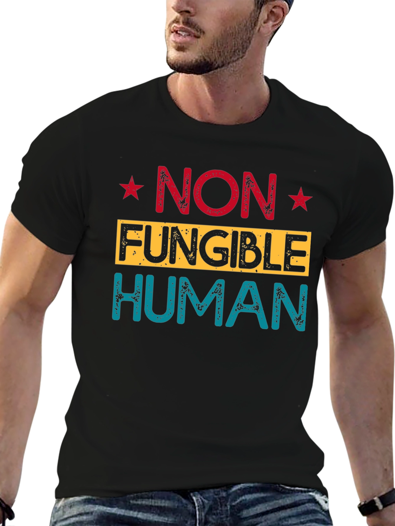 Non-Fungible Human Graphic Tee