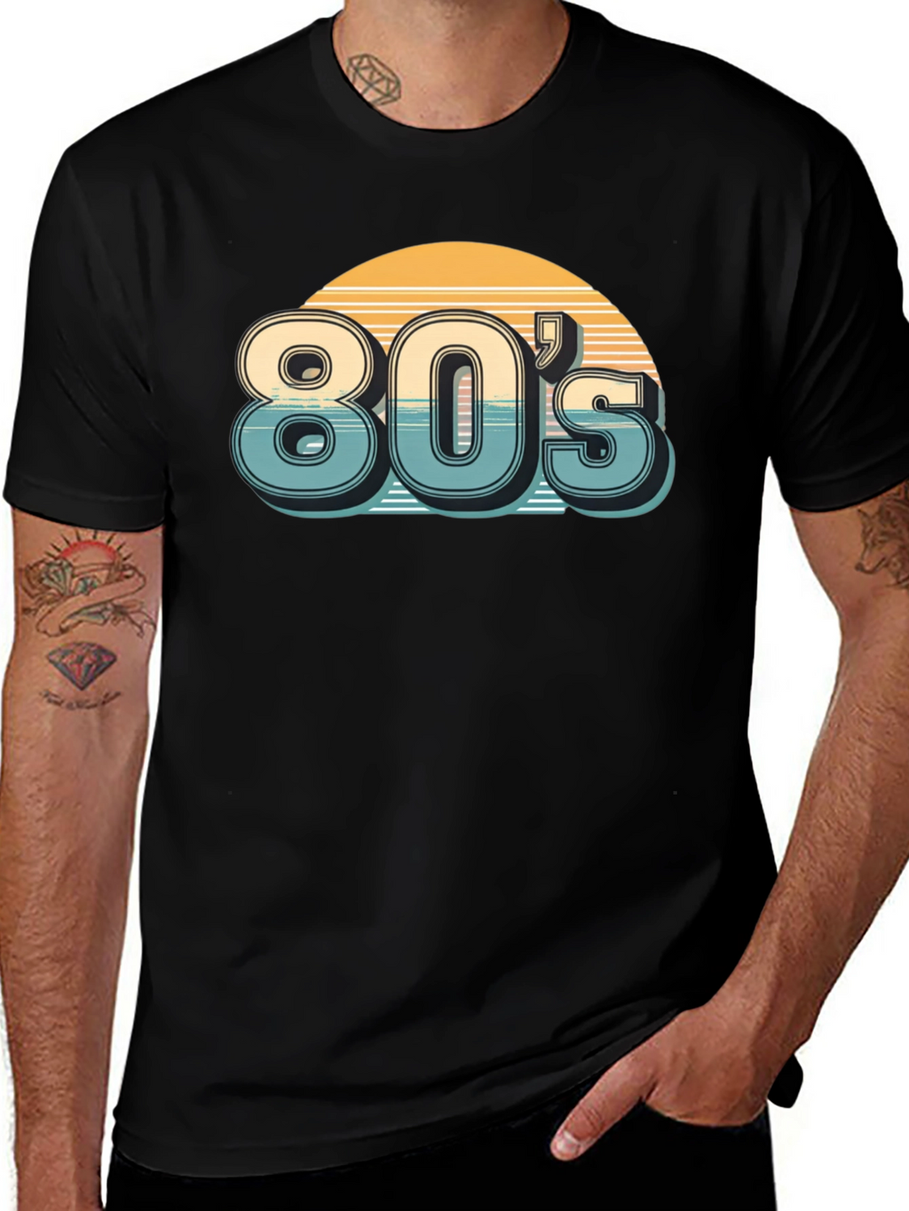 Retro 80s Style T-Shirt