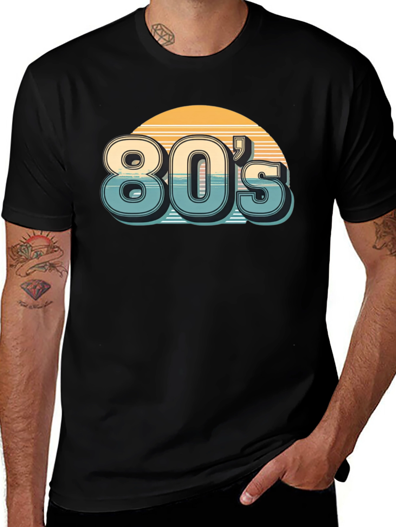 Retro 80s Style T-Shirt