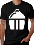 Geometric Graphic Tee - Modern Minimalist Design