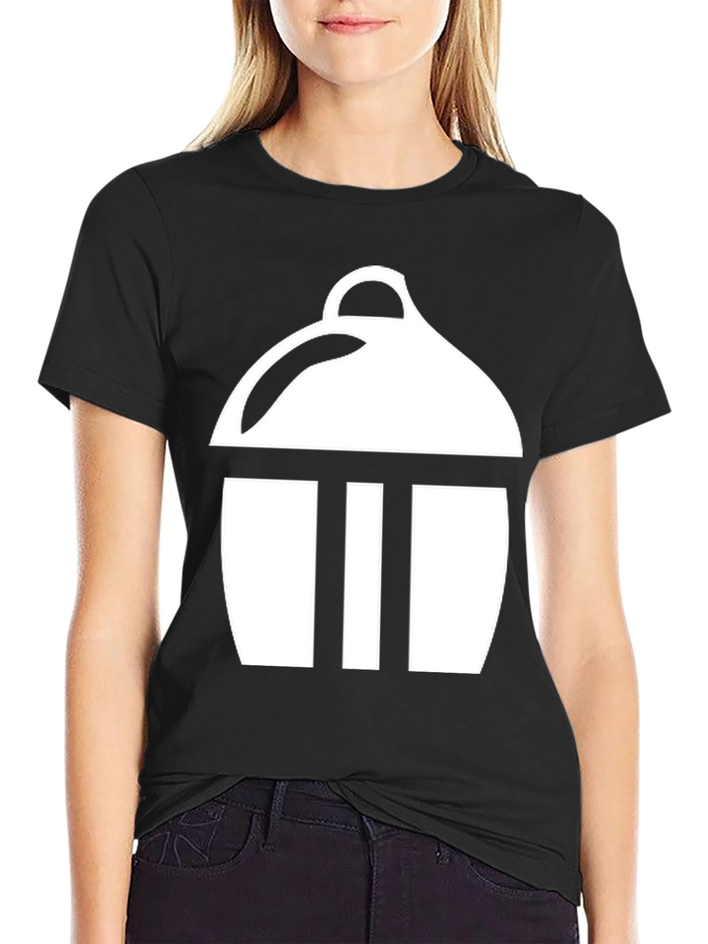 Geometric Graphic Tee - Modern Minimalist Design