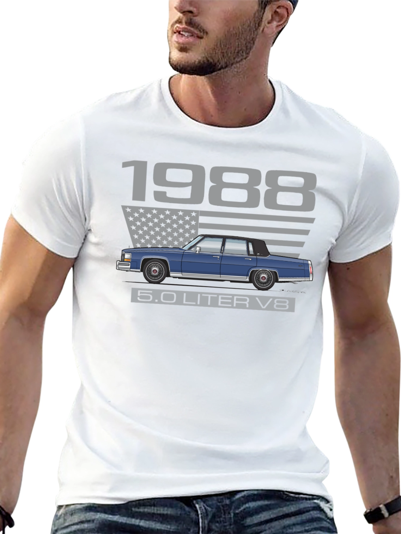 1988 Cadillac T-Shirt - Classic Car Tee
