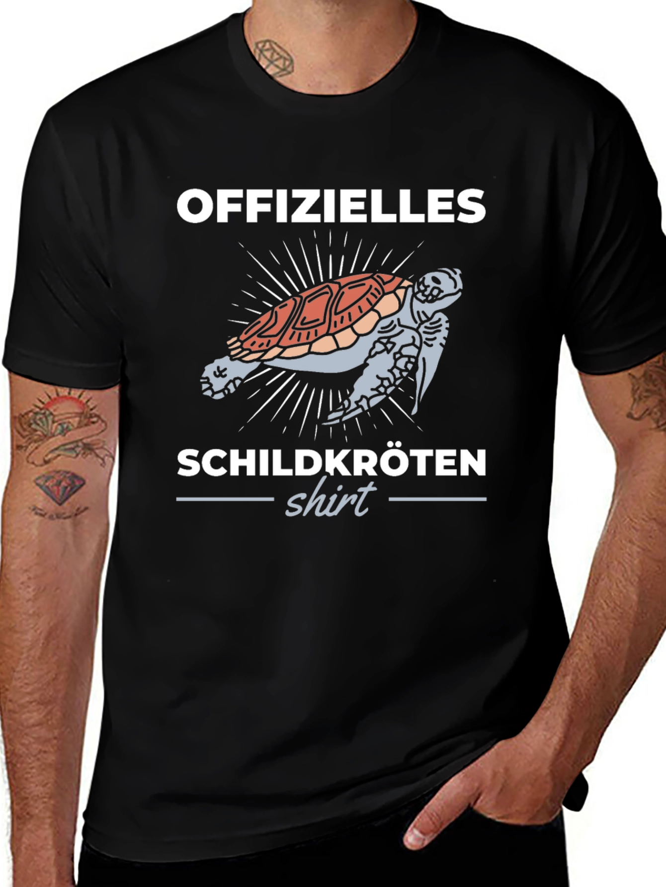 Offizielles Schildkröten Shirt Turtle Graphic Tee