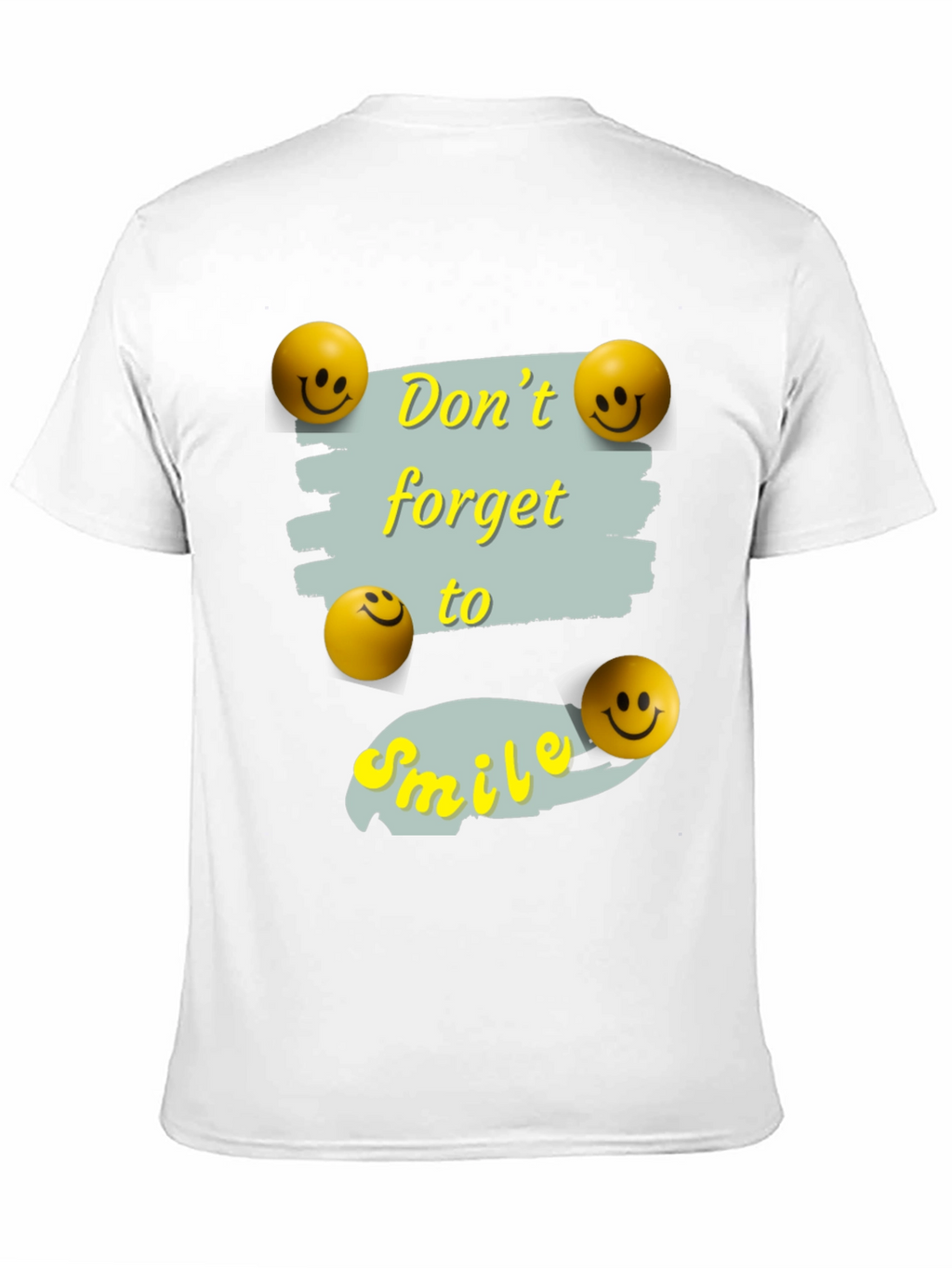 Dont Forget to Smile Graphic Tee