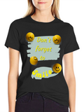 Dont Forget to Smile Graphic Tee