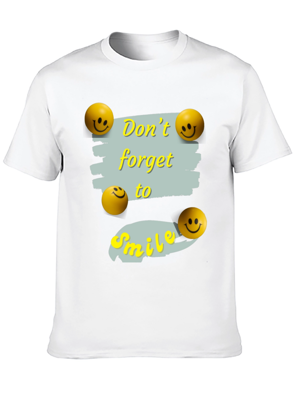 Dont Forget to Smile Graphic Tee