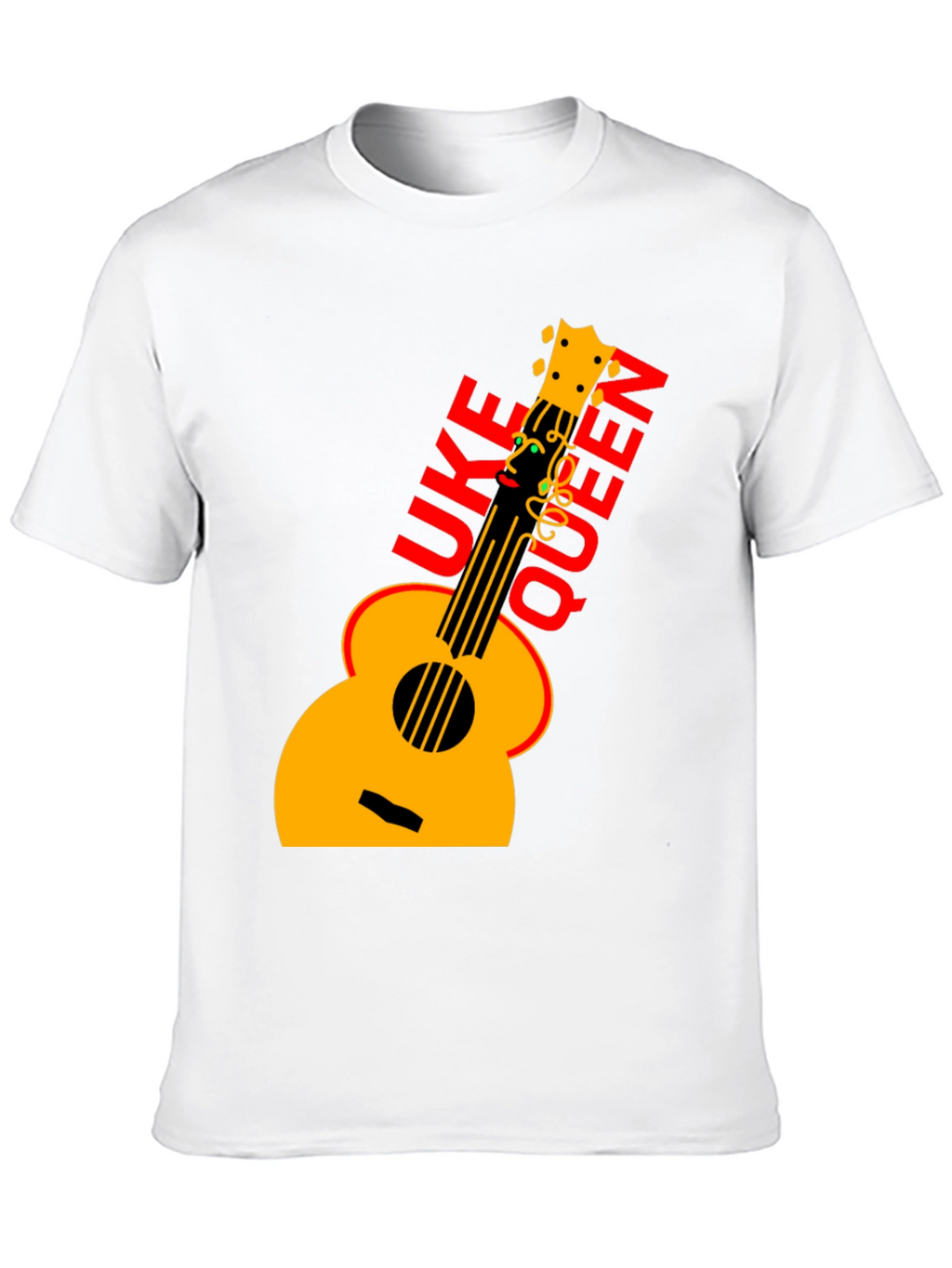 Uke Queen Graphic T-Shirt - Musicians Tee