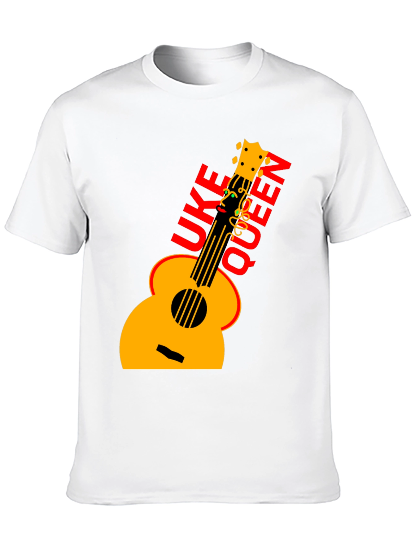 Uke Queen Graphic T-Shirt - Musicians Tee