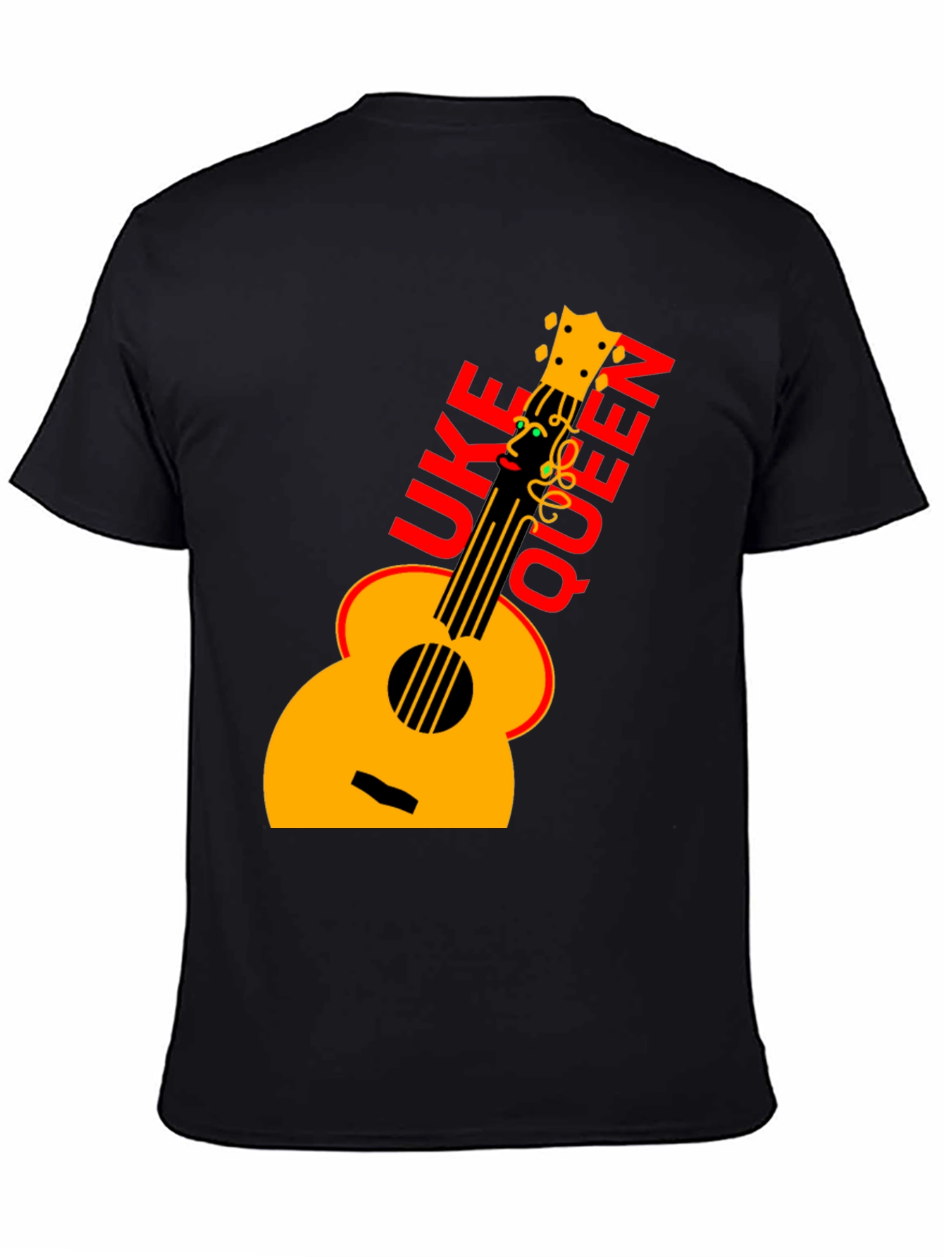 Uke Queen Graphic T-Shirt - Musicians Tee