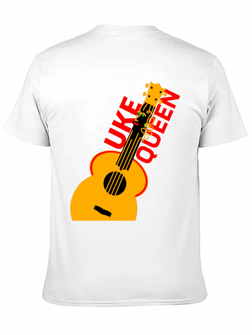 Uke Queen Graphic T-Shirt - Musicians Tee
