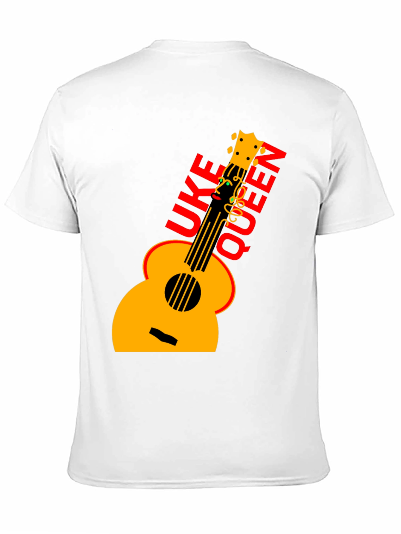 Uke Queen Graphic T-Shirt - Musicians Tee