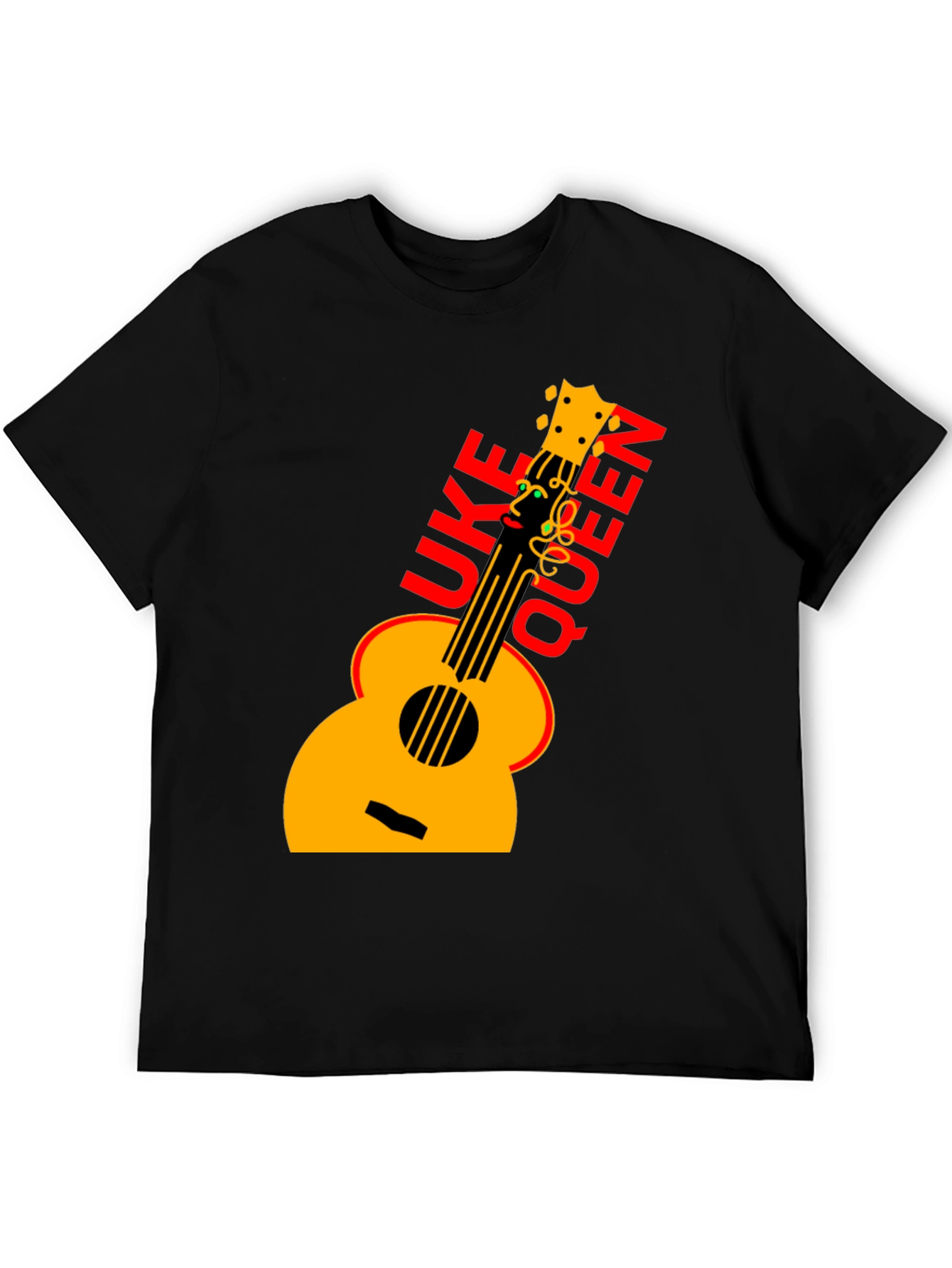 Uke Queen Graphic T-Shirt - Musicians Tee
