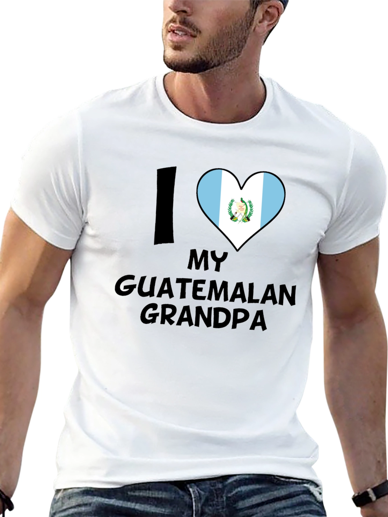 I Heart My Guatemalan Grandpa T-Shirt