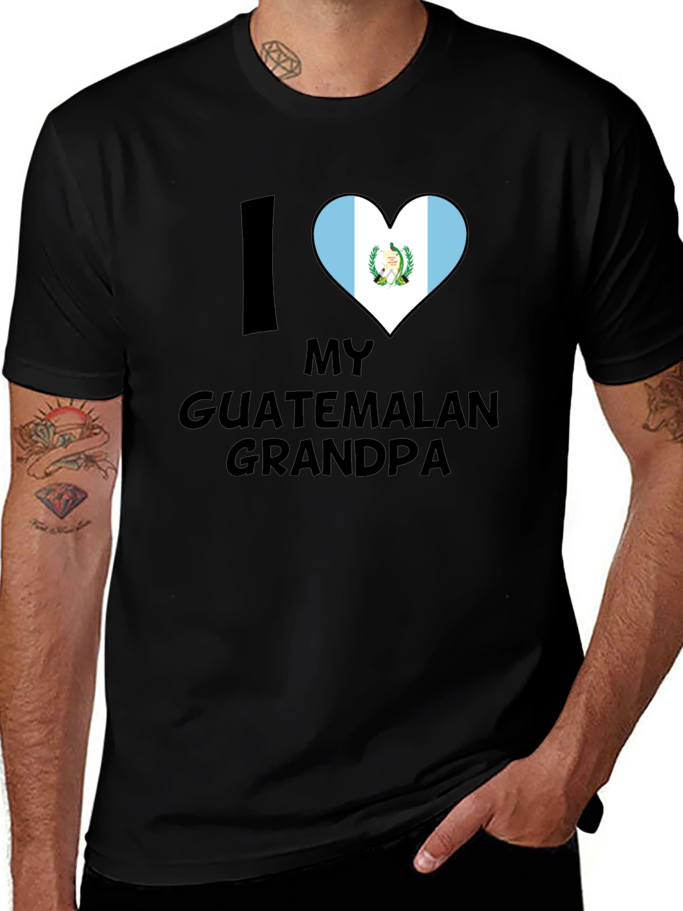 I Heart My Guatemalan Grandpa T-Shirt