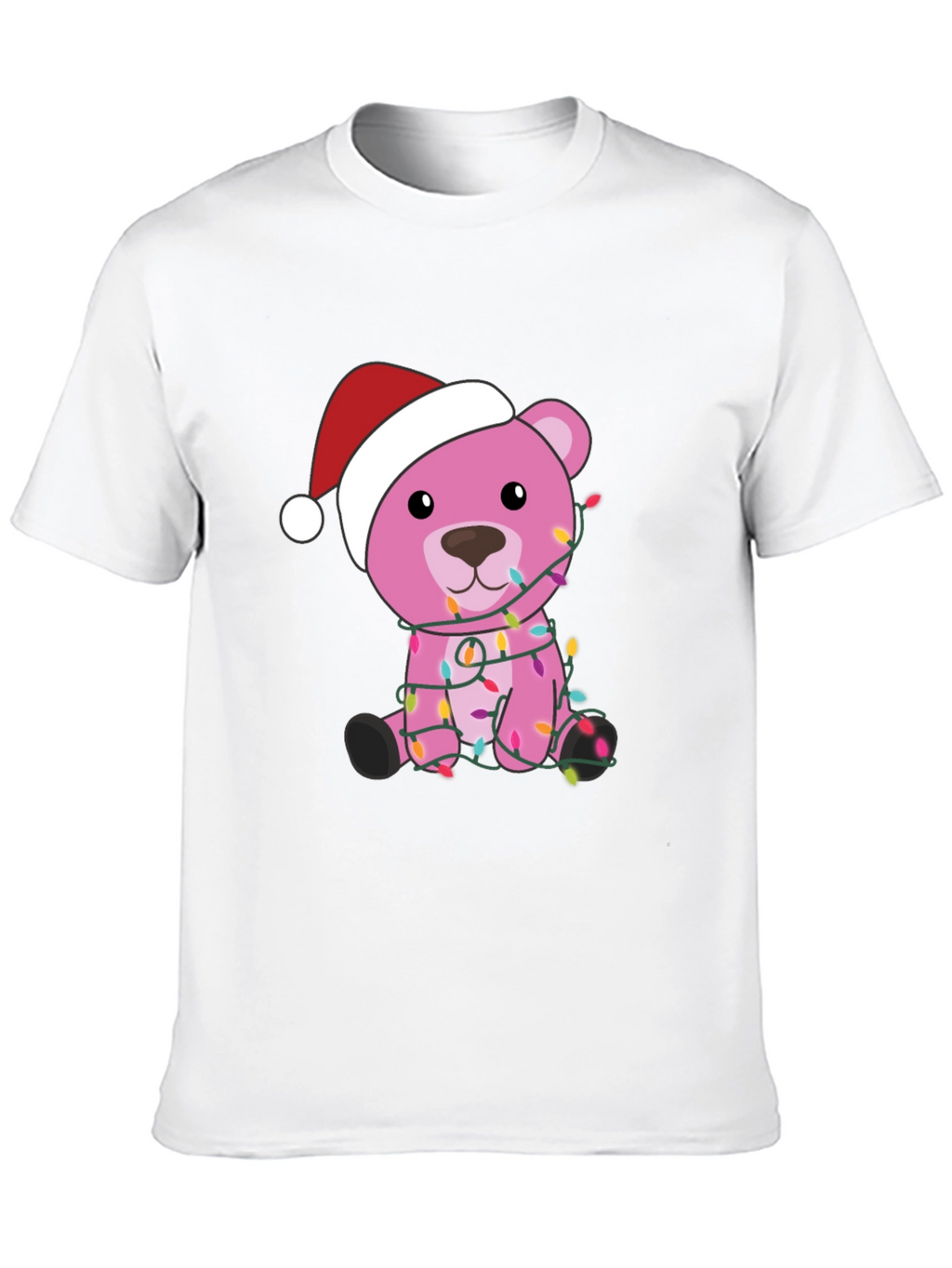 Christmas Bear Lights T-Shirt