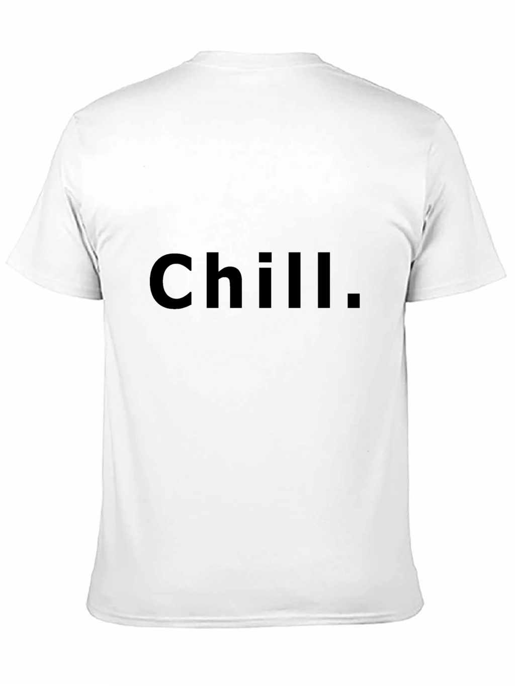 Chill Black T-Shirt - Relaxed Casual Wear