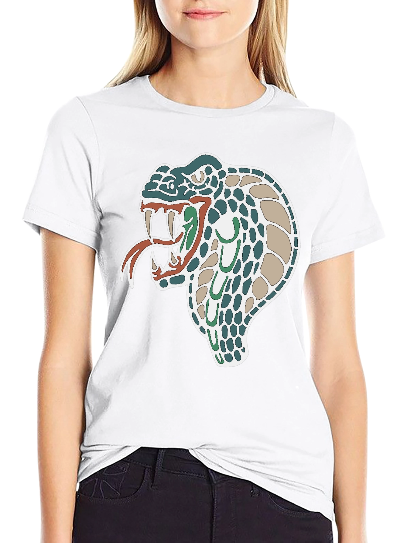 Cool Snake Graphic Tee