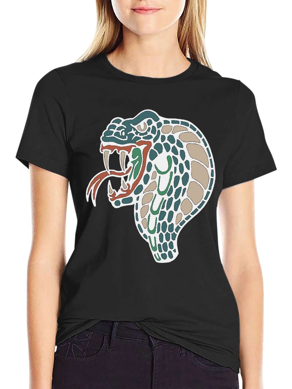 Cool Snake Graphic Tee