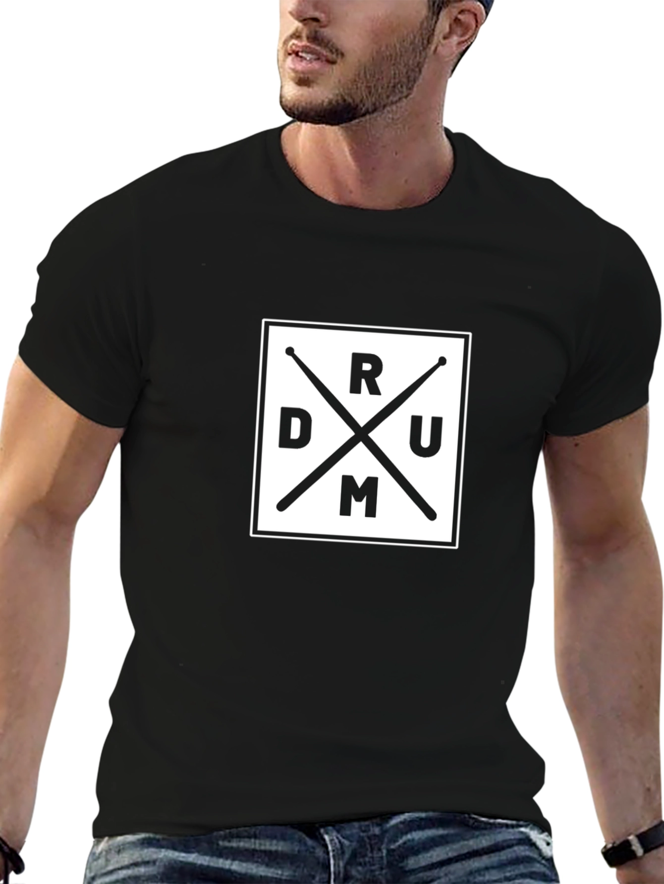Drum Design T-Shirt
