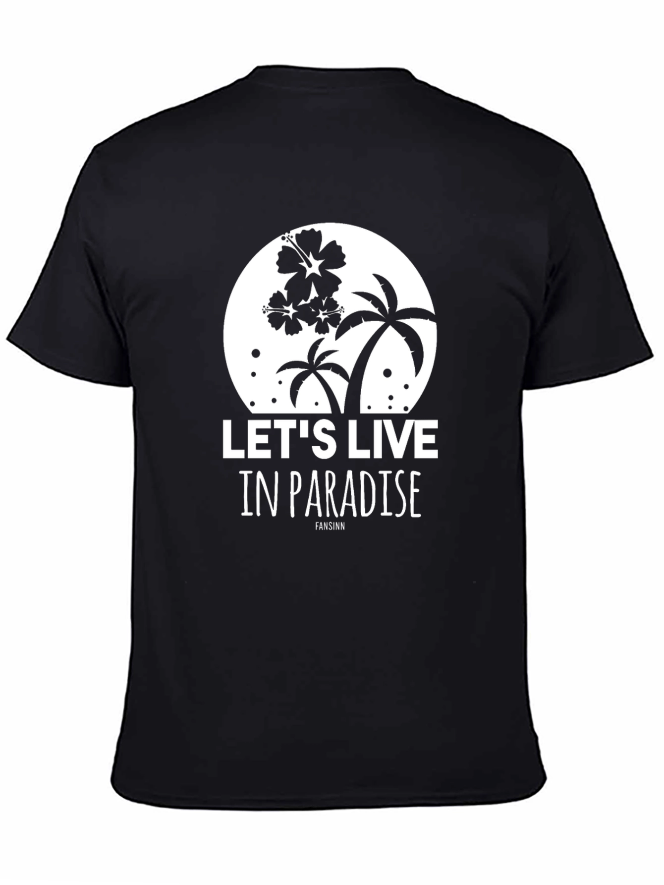 Paradise Graphic Tee | Tropical Palm Tree Shirt