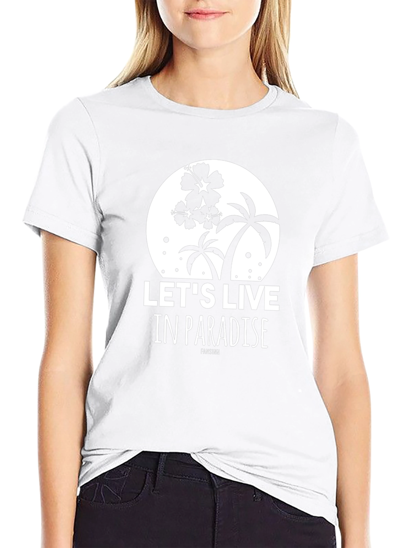 Paradise Graphic Tee | Tropical Palm Tree Shirt