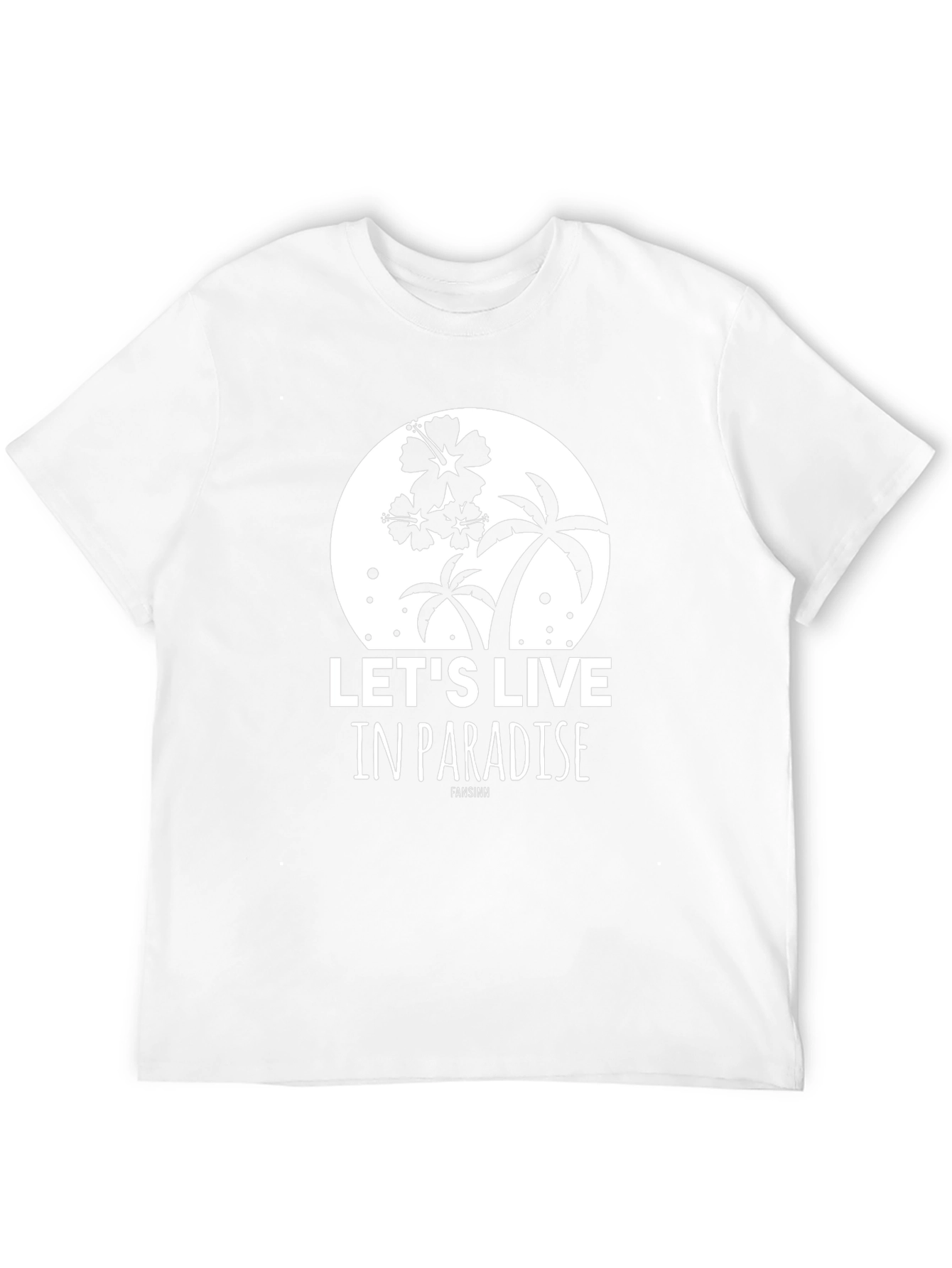 Paradise Graphic Tee | Tropical Palm Tree Shirt