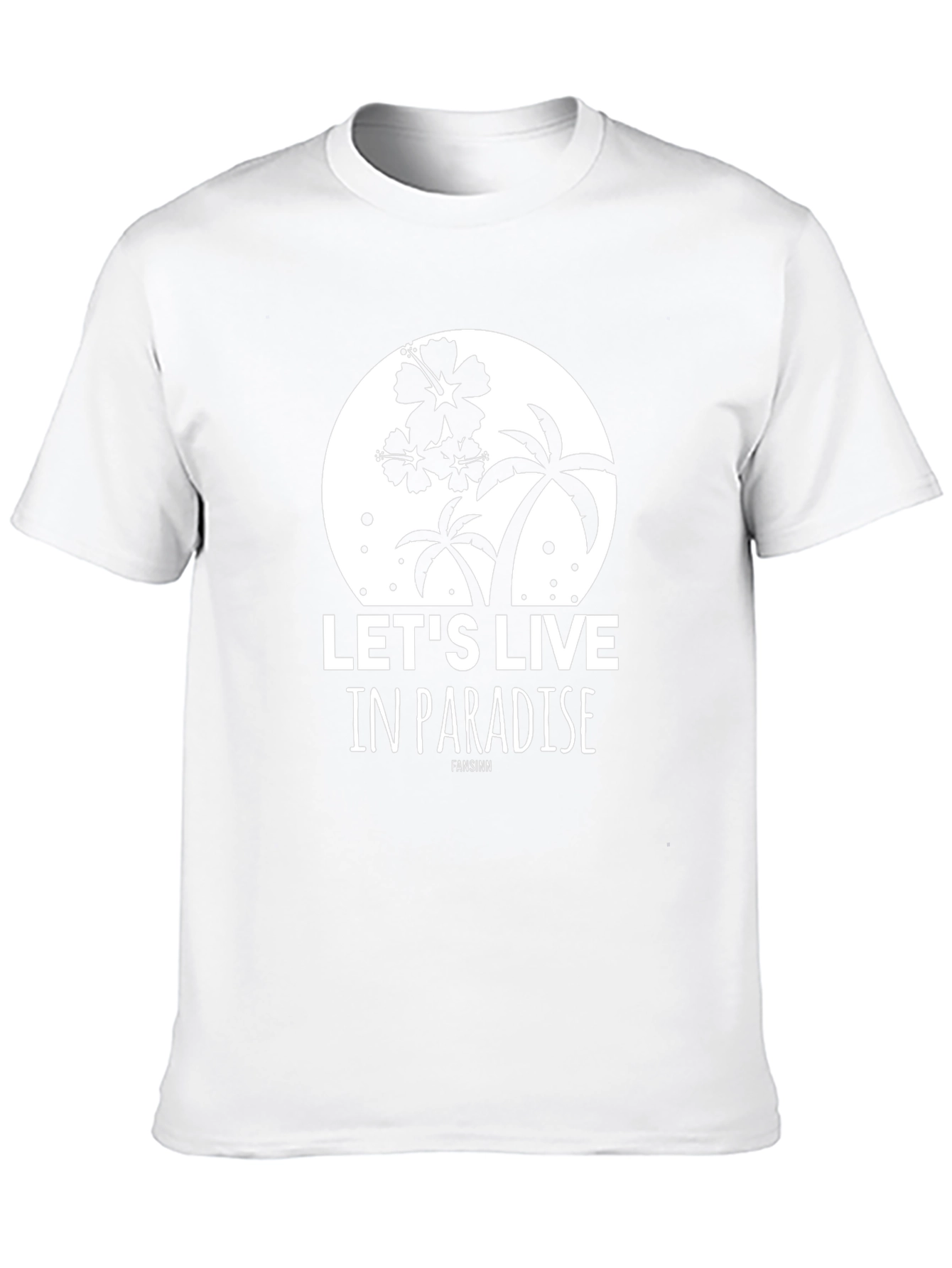 Paradise Graphic Tee | Tropical Palm Tree Shirt