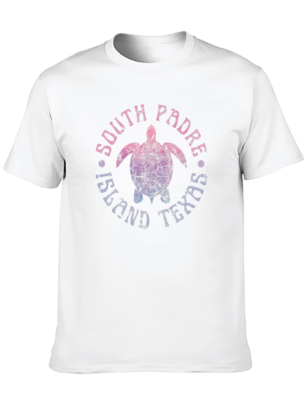 South Padre Island Texas Turtle Graphic T-Shirt