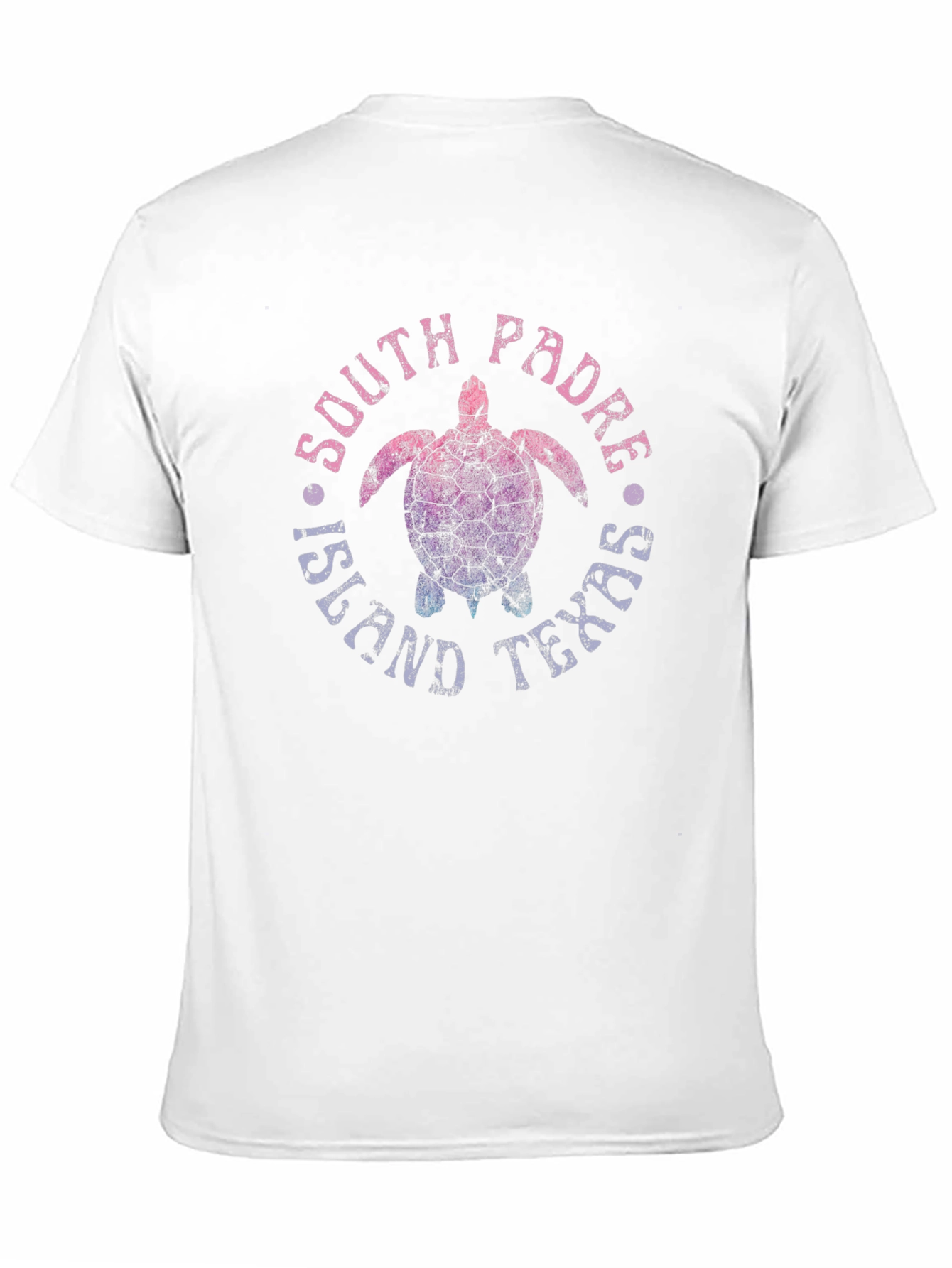 South Padre Island Texas Turtle Graphic T-Shirt