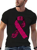 Pink Ribbon Graphic Tee - Awareness & Support