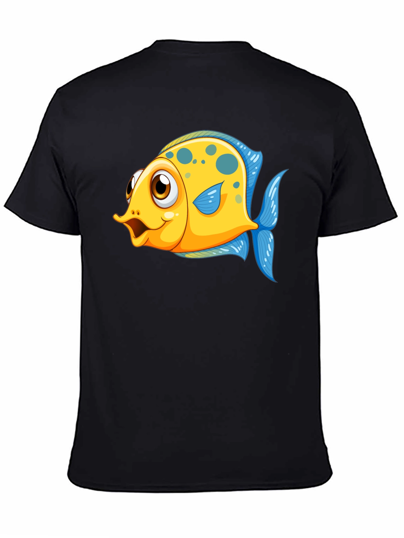 Cartoon Fish Graphic Tee