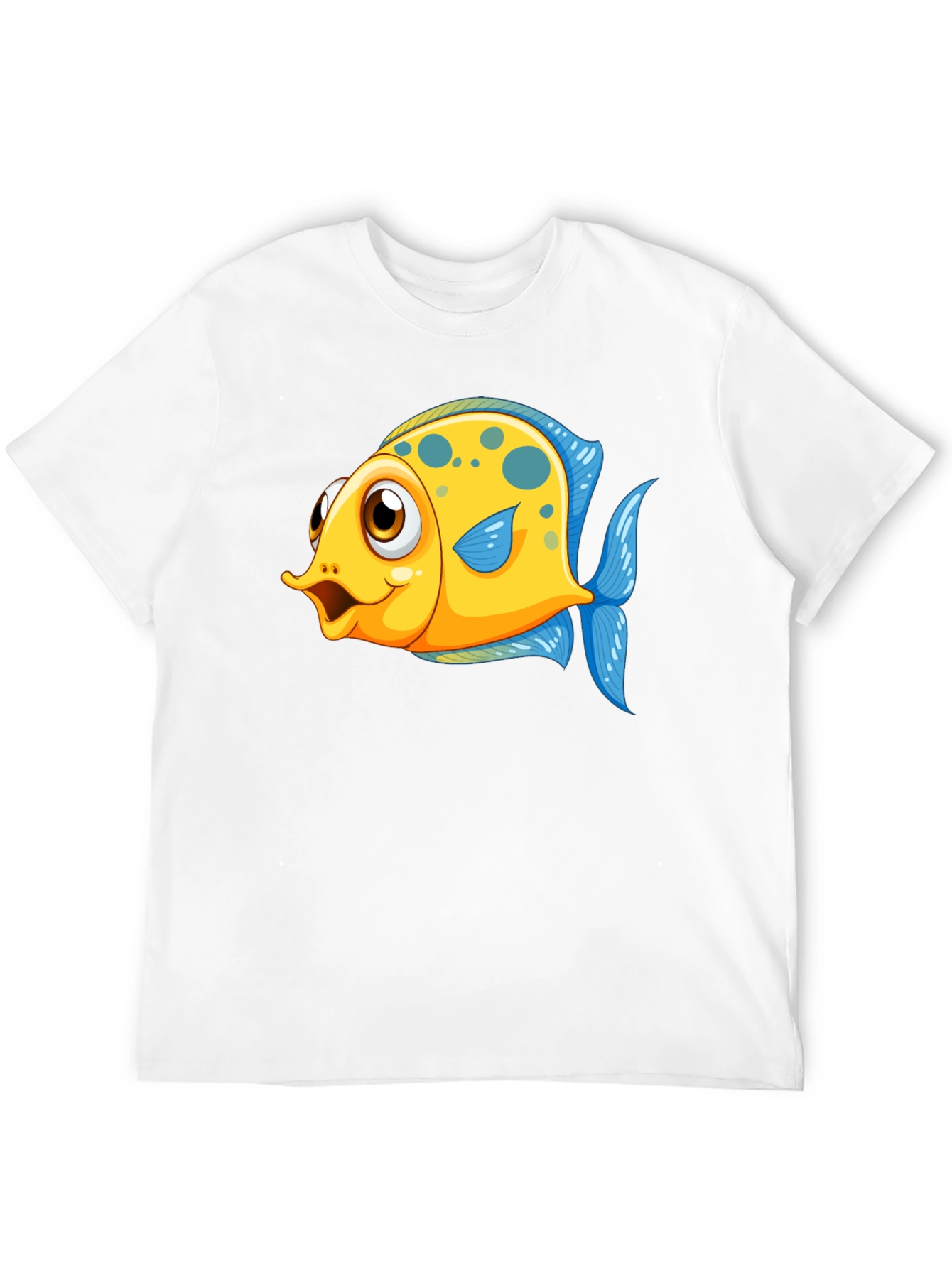 Cartoon Fish Graphic Tee
