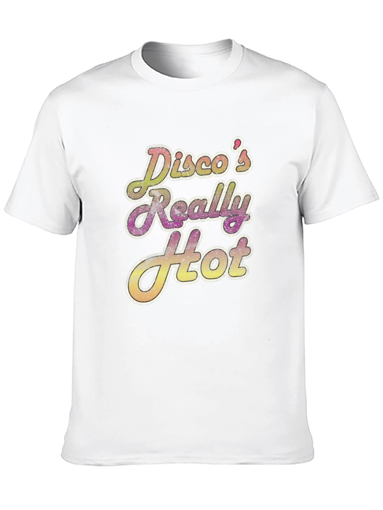 Discos Really Hot Retro Graphic T-Shirt