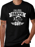 Im a Reel Crappie Guy T-Shirt Funny Fishing Tee