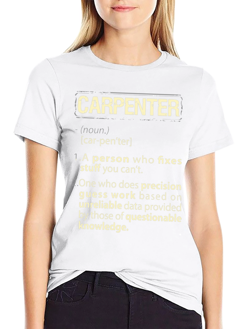 Carpenter Definition Graphic T-Shirt