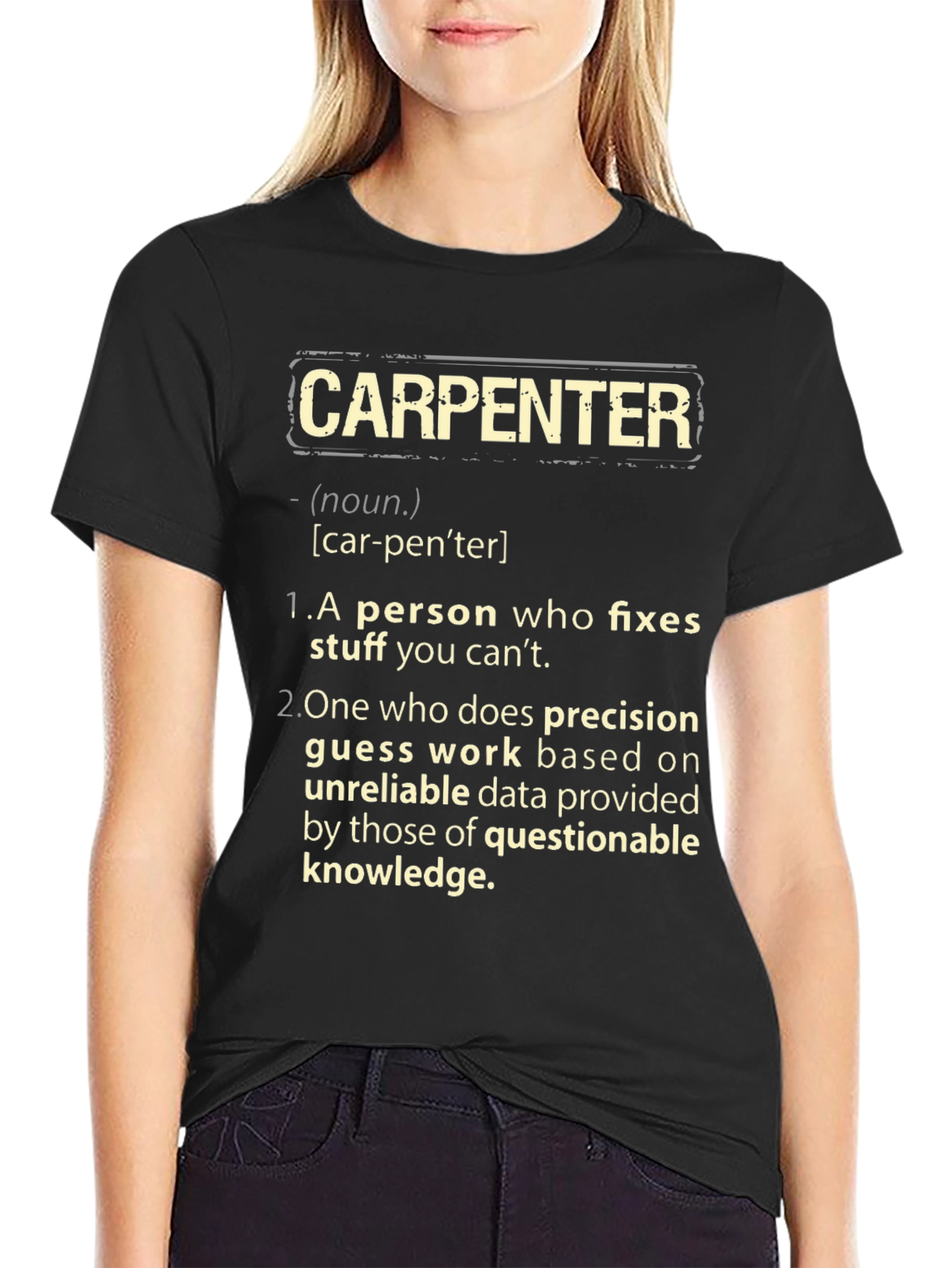 Carpenter Definition Graphic T-Shirt