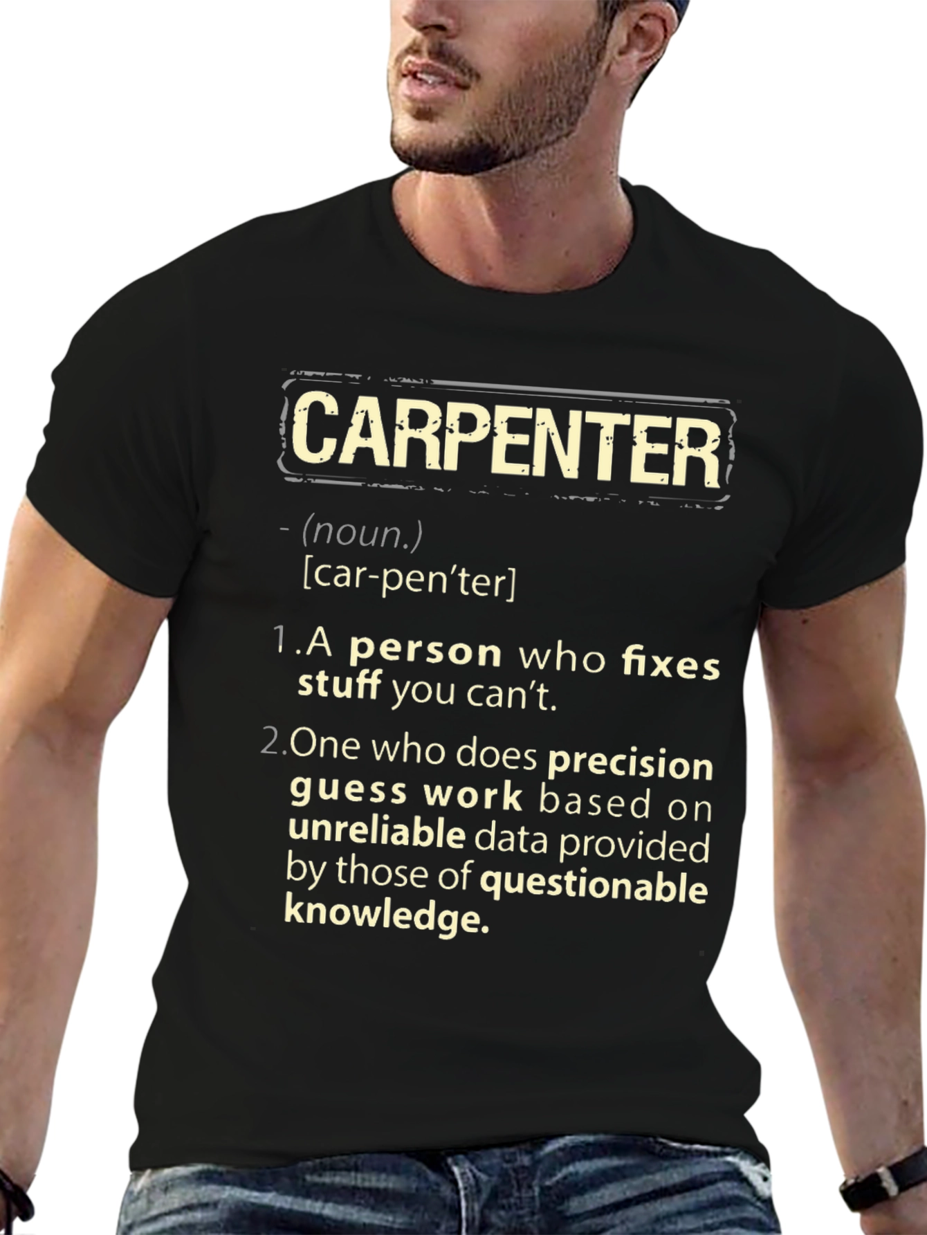 Carpenter Definition Graphic T-Shirt