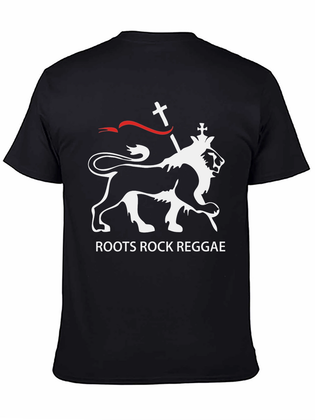 Roots Rock Reggae Black T-Shirt